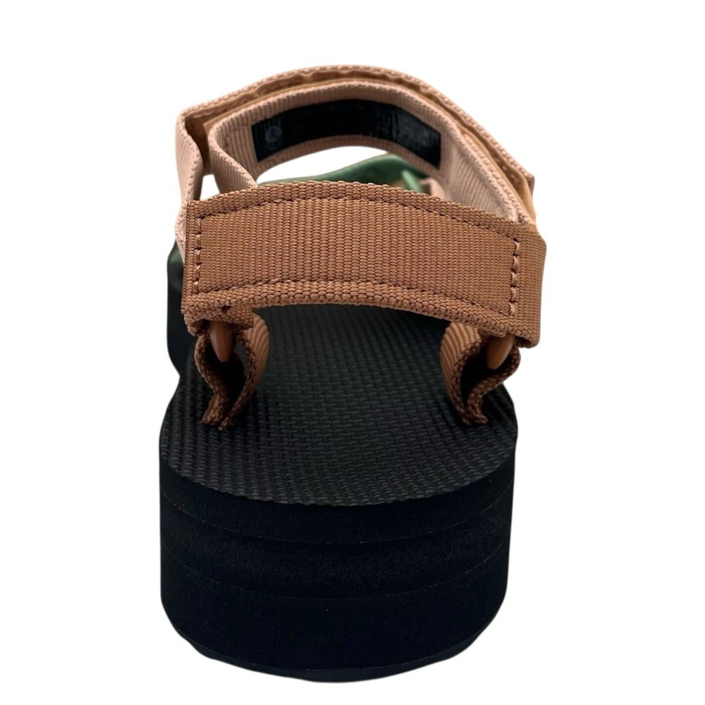Teva Midform Universal Womens Sport Sandal Sz 8 Clay Green Tan Brown Adjustable - Picture 9 of 14